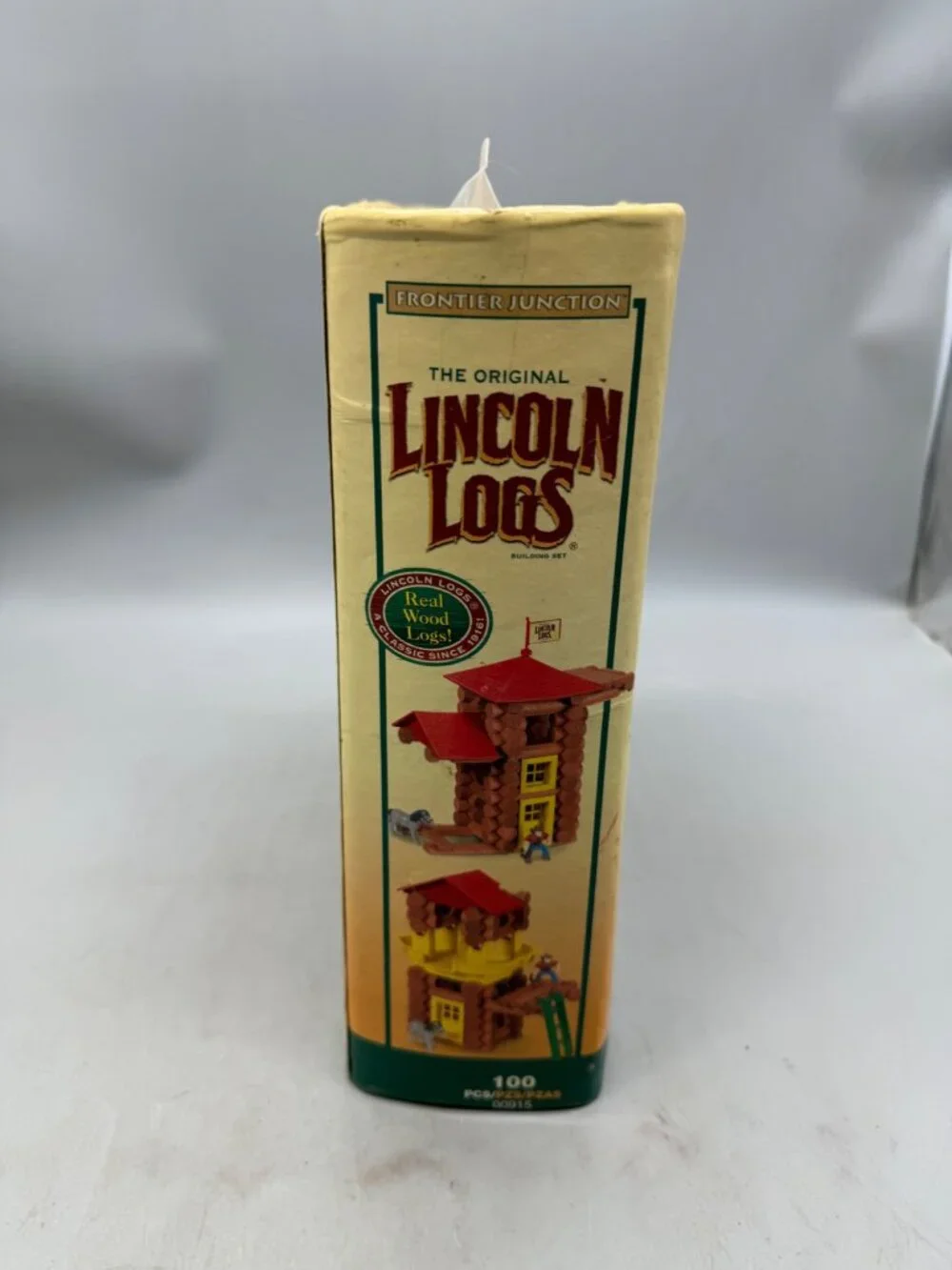 Lincoln Logs Frontier Junction Building Set Missing Pieces READ